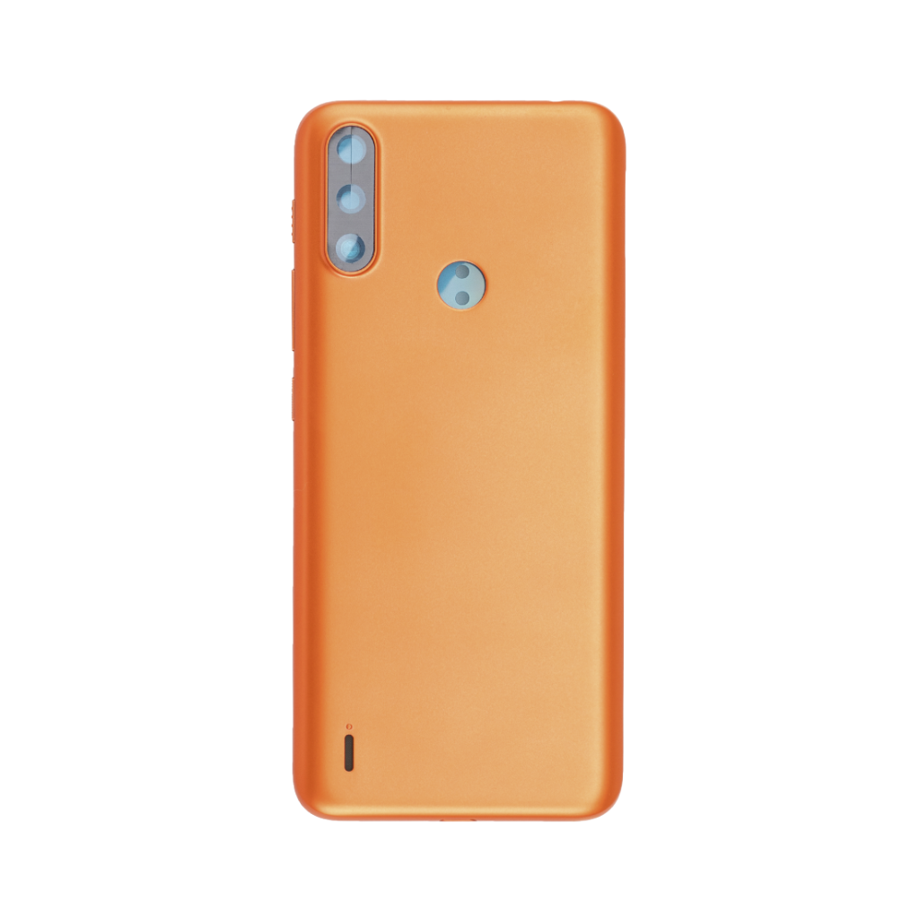 Motorola Moto E7 Power Back Glass (Coral Red) - OEM