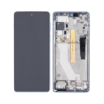 Motorola Moto Edge 20 Pro (2021) - LCD Assembly with Frame (Iridescent Cloud) - OEM