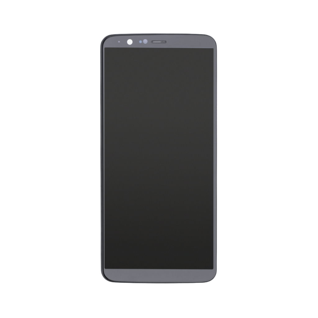 OnePlus 5T - OLED Assembly with Frame (Midnight Black) - OEM - Image 2