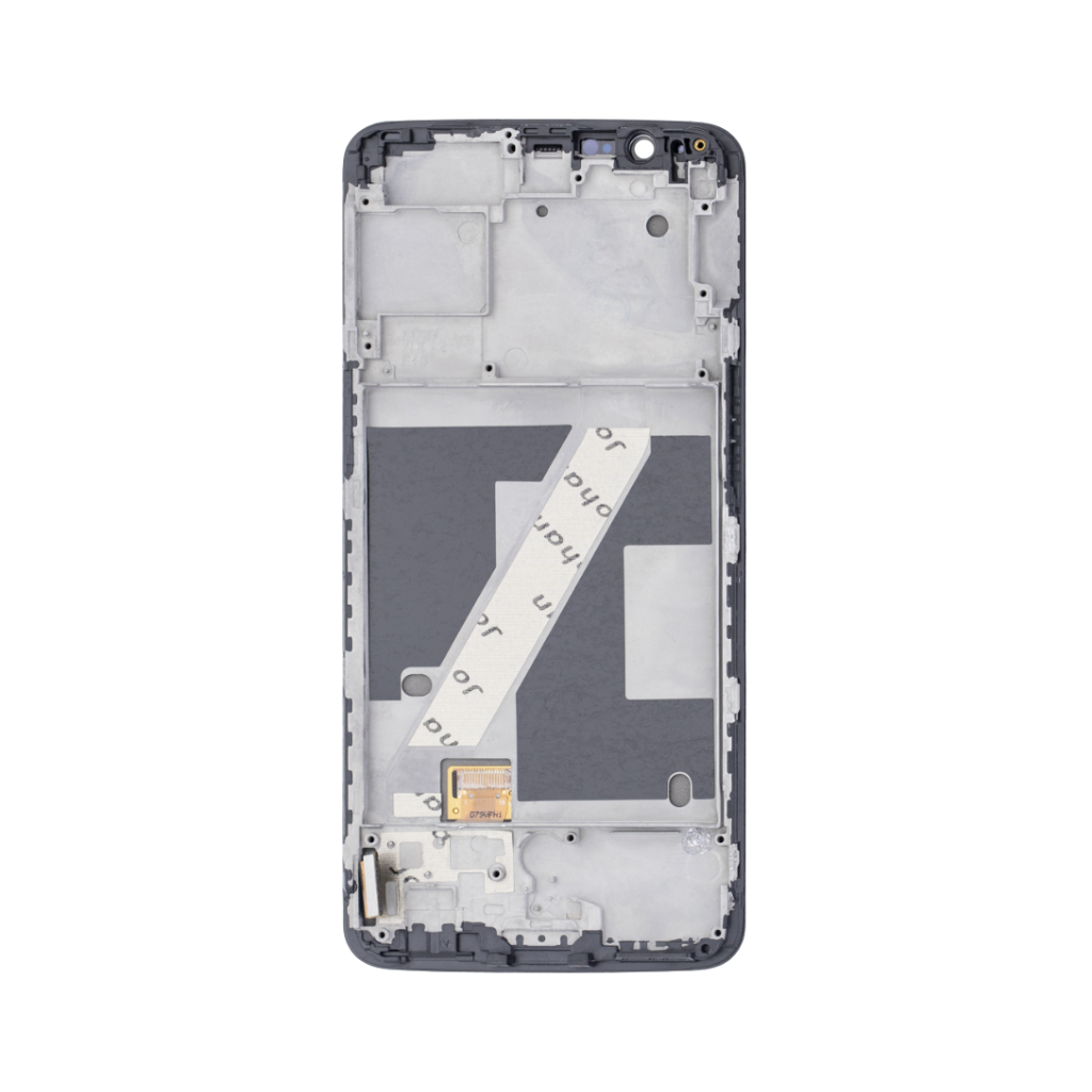 OnePlus 5T - OLED Assembly with Frame (Midnight Black) - OEM - Image 3