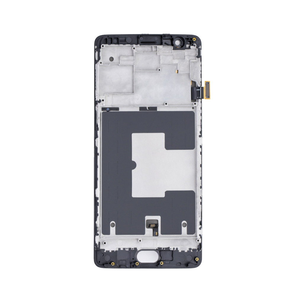 OnePlus 3T - OLED Assembly with Frame (Midnight Black) - OEM - Image 3