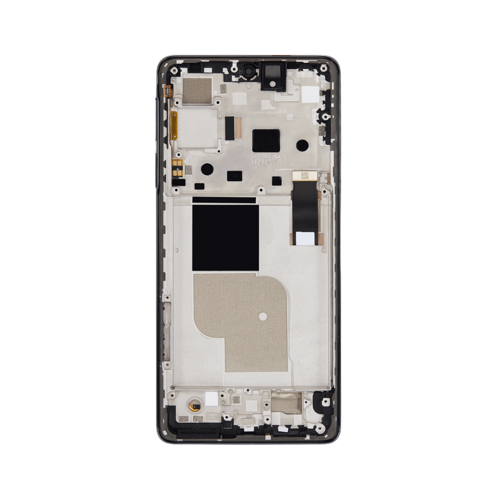 Motorola Moto Edge 30 Pro (2022) - OLED Assembly with Frame (Cosmos Blue) - OEM - Image 3
