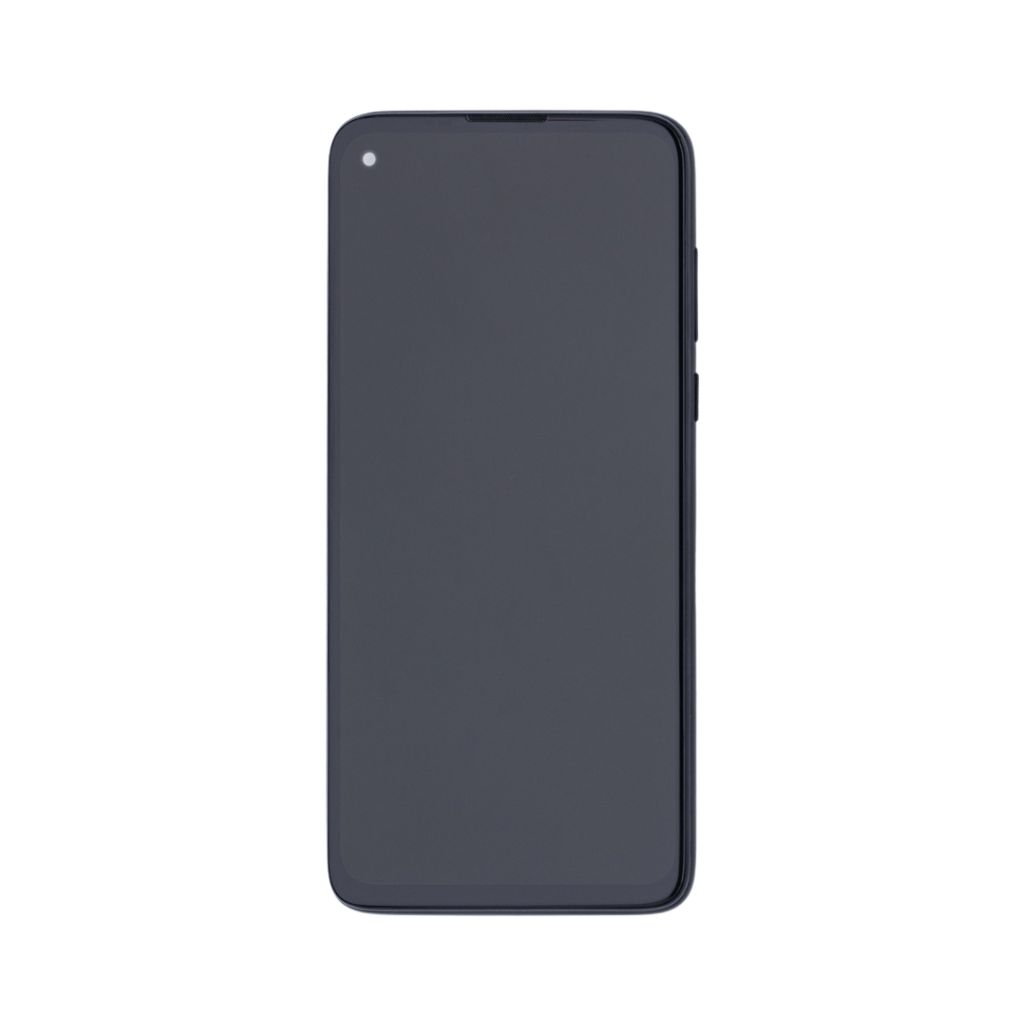 Motorola Moto G8 Power - LCD Assembly with Frame (Smoke Black) - OEM - Image 2