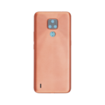 Motorola Moto E7 Back Glass (Satin Coral) - OEM