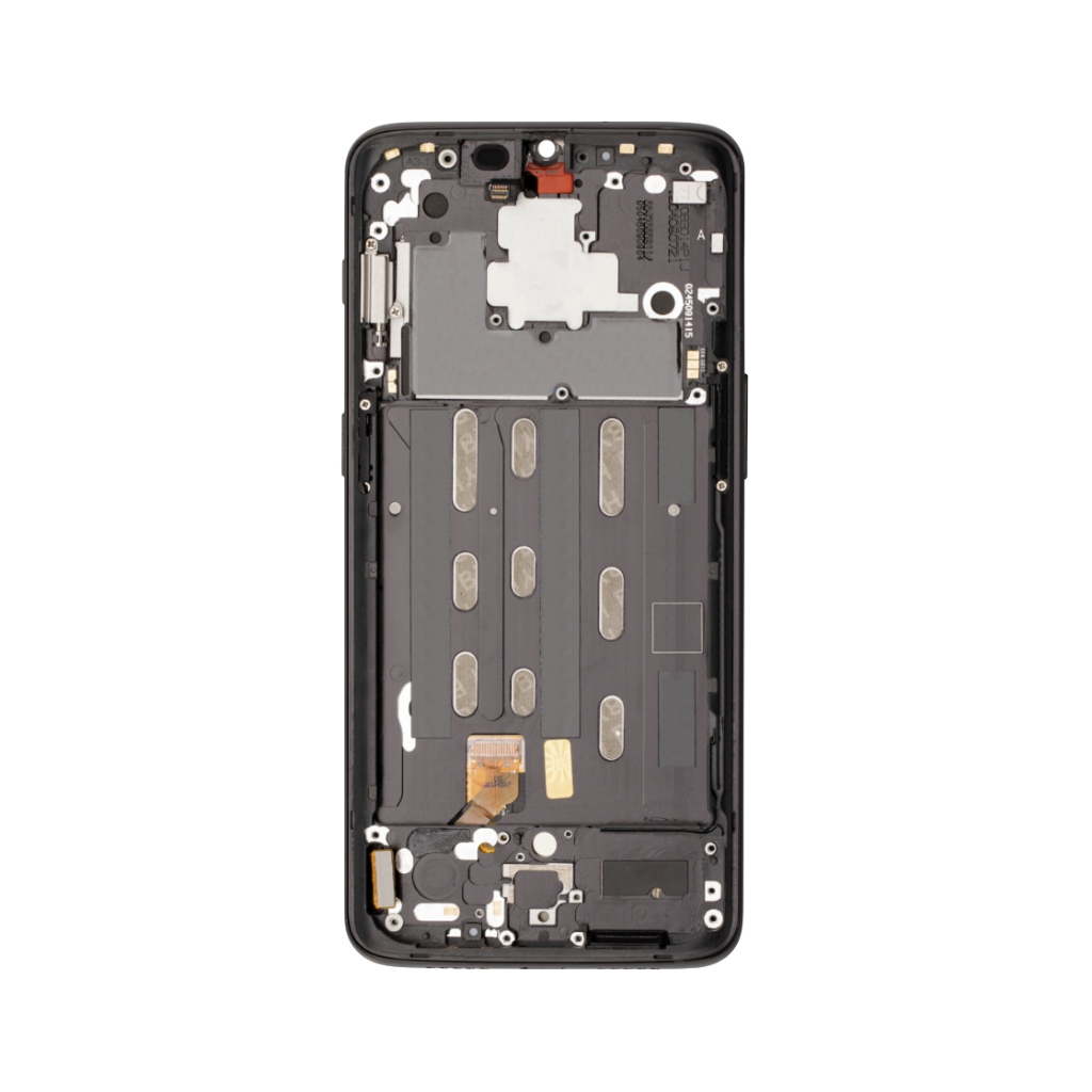OnePlus 6T - OLED Assembly with Frame (Midnight Black) - OEM - Image 3
